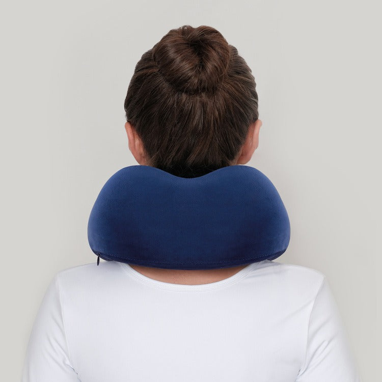 Memory Foam U-Shaped Neck Pillow for Travel and Naps